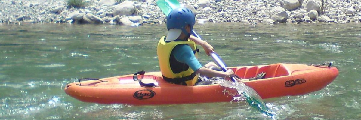 Kayak on the drome